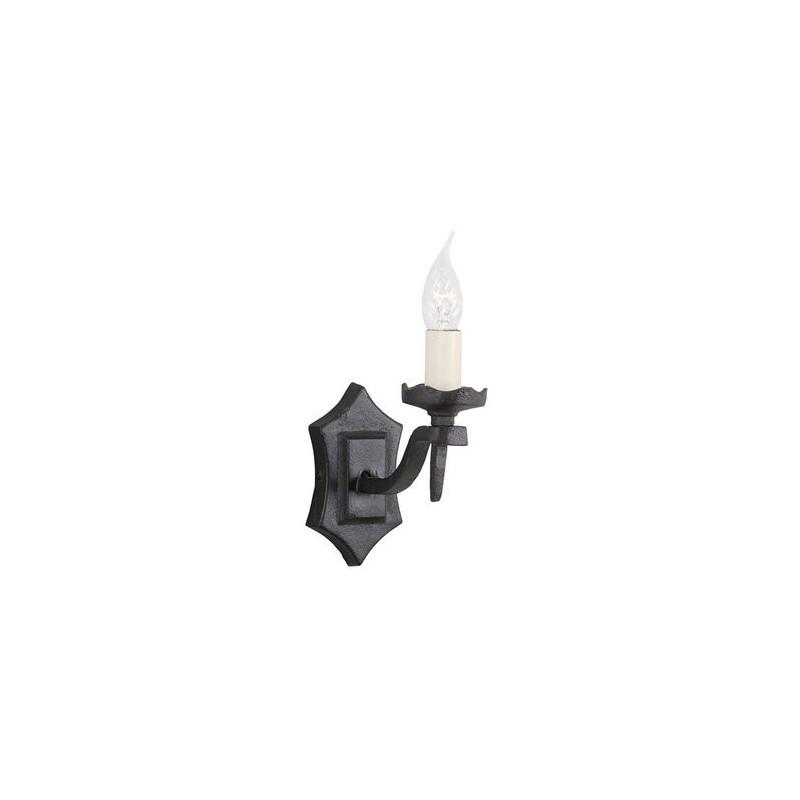 Applique Murale Rectory H 16cm 1x60W Noir ELSTEAD LIGHTING ry1b