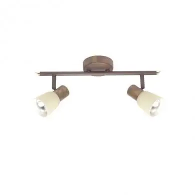 Plafonnier à 2 lumières LUCA 2x40W E14 CUIVRE VIELLI BRI_35813_56 35813/56 Plafonnier à 2 lumières LUCA 2x40W E14 CUIVRE VIELLI BRILLIANT 35813/56