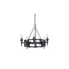 Lustre Saxon 5x60W Noir ELSTEAD LIGHTING sax5blk