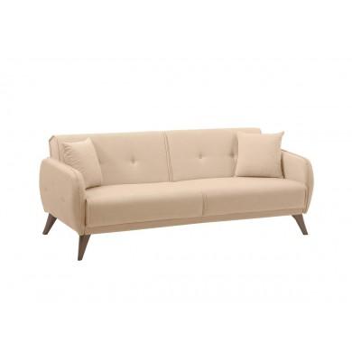 Canapé droit Bonny Beige  BONNYTBEIBOC