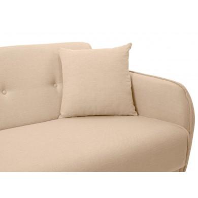 Canapé droit Bonny Beige  BONNYTBEIBOC
