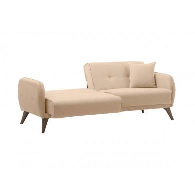 Canapé droit Bonny Beige  BONNYTBEIBOC