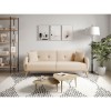 Canapé droit Bonny Beige  BONNYTBEIBOC