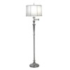 Lampadaire Arlington Swing Arm 1x60W Argent foncé STIFFEL sfarlingtonan