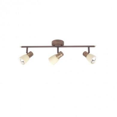 Plafonnier à 3 lumières LUCA 3x40W E14 CUIVRE VIELLI BRILLIANT 35816/56