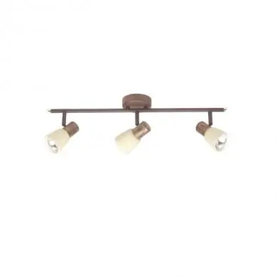 Plafonnier à 3 lumières LUCA 3x40W E14 CUIVRE VIELLI BRI_35816_56 35816/56 Plafonnier à 3 lumières LUCA 3x40W E14 CUIVRE VIELLI BRILLIANT 35816/56