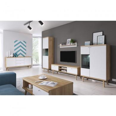 Etagère murale Prysk Blanc Bois SA_PRYSKETA PRYSKETA Etagère murale Prysk Blanc Bois PRYSKETA