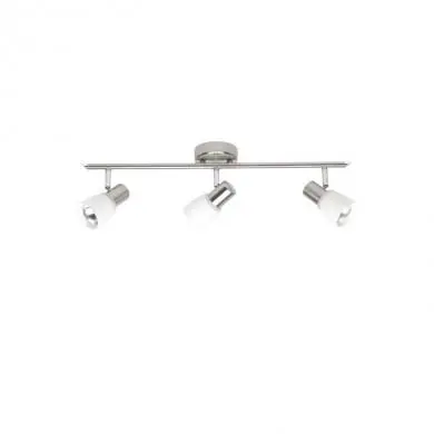Plafonnier à 3 lumières LUCA 3x40W E14 ACIER CHROME BRILLIANT 35816/77
