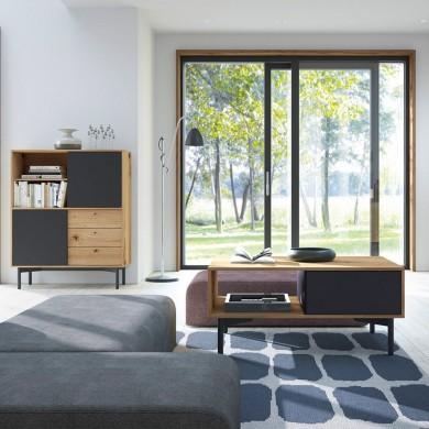 Table basse Bz2 Noir Bois SA_ABBYBOINR ABBYBOINR Table basse Bz2 Noir Bois ABBYBOINR