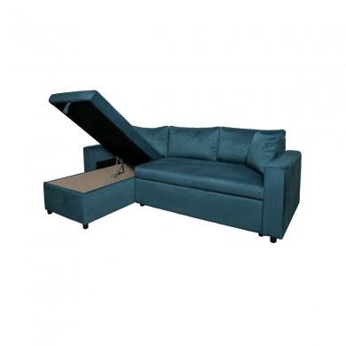 Canapé d'angle Maria Bleu  L200VBLEC