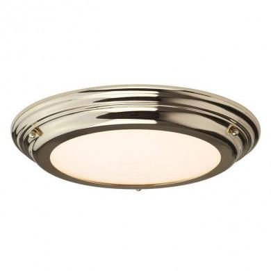 Plafonnier Interieur Welland Laiton Poli 1x25W LED ELSTEAD LIGHTING WELLAND-F PB