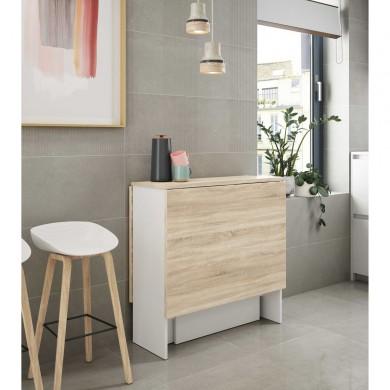 Table Fotab Blanc Chêne 31-140cm  FOTAB4588A