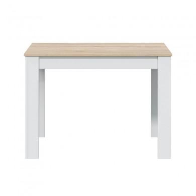 Table à manger Fotab Blanc Chêne 109cm  FOTAB4583A