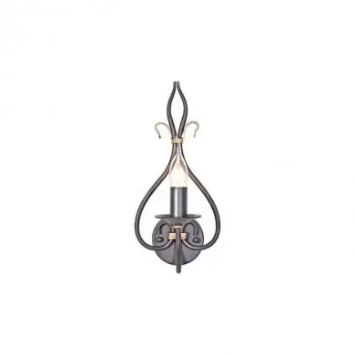 Applique Murale Windermere 1x60W Bronze foncé et Or ELSTEAD LIGHTING wm1