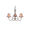 Lustre Windermere 3x60W Bronze foncé et Or ELSTEAD LIGHTING wm3