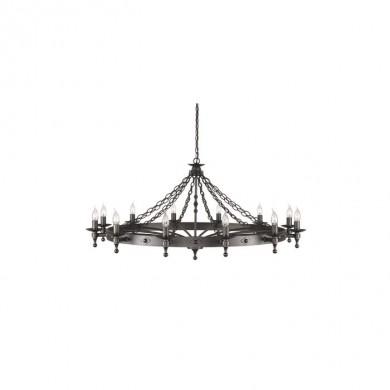 Lustre Warwick 12x60W Noir ELSTEAD LIGHTING wr12gr