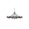 Lustre Warwick 12x60W Noir ELSTEAD LIGHTING wr12gr