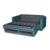 Canapé convertible Dylan Premium Bleu Canard 198cm  DYLAN14018BLC