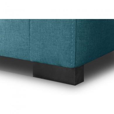 Canapé convertible Dylan Premium Bleu Canard 198cm  DYLAN14018BLC