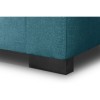 Canapé convertible Dylan Premium Bleu Canard 198cm  DYLAN14018BLC