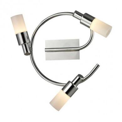 Applique Murale Chrome plastique Amelia 3x 4,2W ESTO LIGHTING 762000-3