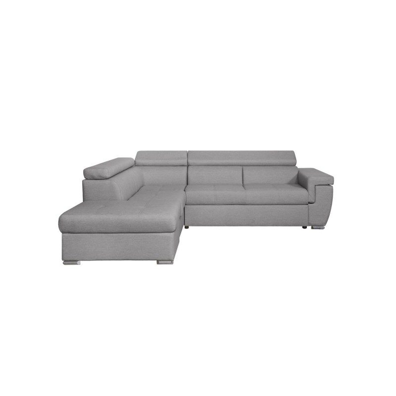 Canapé d'angle Ivy Gris Clair Gauche  IVYTGRCG