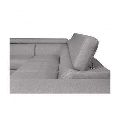 Canapé d'angle Ivy Gris Clair Gauche  IVYTGRCG
