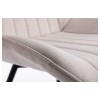 Lot de 2 Chaises A8114 Beige  A8114TBEI