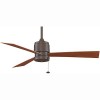 Ventilateur de Plafond The Zonix Wet 132cm Bronze Cerisier FANIMATION FP4640OB