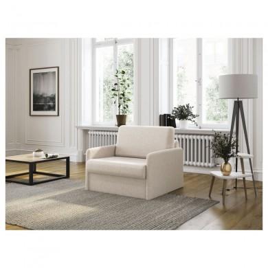 Fauteuil couchage Dan Beige 102cm  DAN70H13TBEI