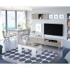 Table à manger Fotab Blanc Bois Blanchi  FOTABC4586A
