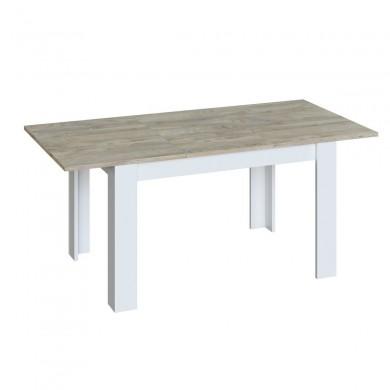 Table à manger Fotab Blanc Bois Blanchi  FOTABC4586A