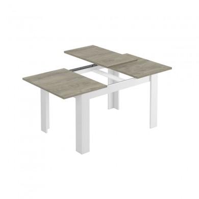 Table à manger Fotab Blanc Bois Blanchi  FOTABC4586A