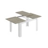 Table à manger Fotab Blanc Bois Blanchi  FOTABC4586A