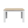 Table à manger Fotab Blanc Chêne 140/190cm  FOTABF4586A