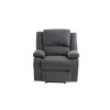 Fauteuil de relaxation 9121Ee Gris Foncé  9121EELTGRF1
