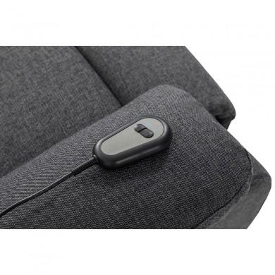 Fauteuil de relaxation 9121Ee Gris Foncé  9121EELTGRF1
