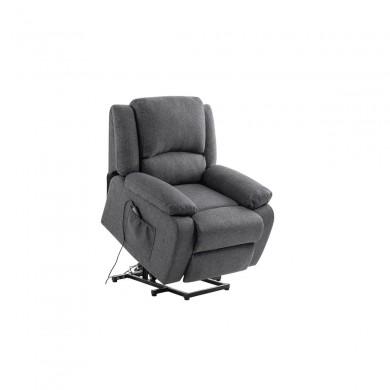 Fauteuil de relaxation 9121Ee Gris Foncé  9121EELTGRF1
