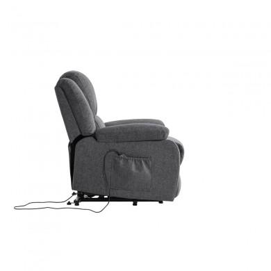 Fauteuil de relaxation 9121Ee Gris Foncé  9121EELTGRF1