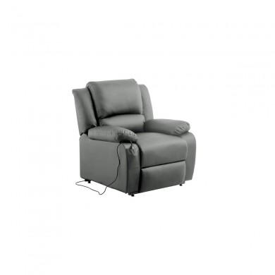 Fauteuil de relaxation 9121Ee Gris  9121EELPUGR1