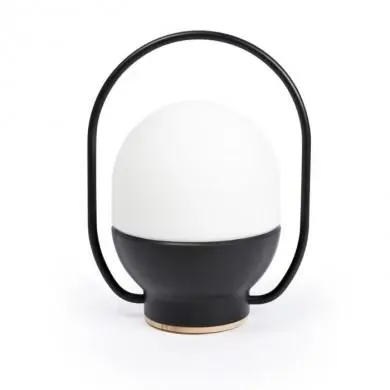 Lampe Portable Take Away Noir LED 3W 3000K IP20 FARO 1016