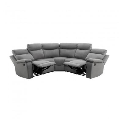 Canapé de relaxation Ossf10 Gris 6 places en microfibre SA_OSSF10MFGR OSSF10MFGR Canapé de relaxation Ossf10 Gris 6 places en microfibre OSSF10MFGR