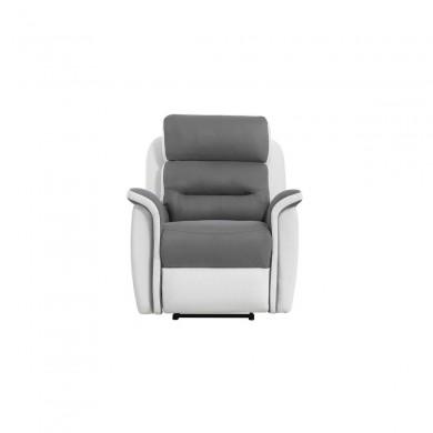 Fauteuil de relaxation 9222 Gris Blanc Electrique SA_9222EPUBLMFGR1 9222EPUBLMFGR1 Fauteuil de relaxation 9222 Gris Blanc Electrique 9222EPUBLMFGR1