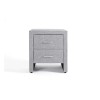 Table de chevet Wss909 Gris Clair  WSS909TGRC