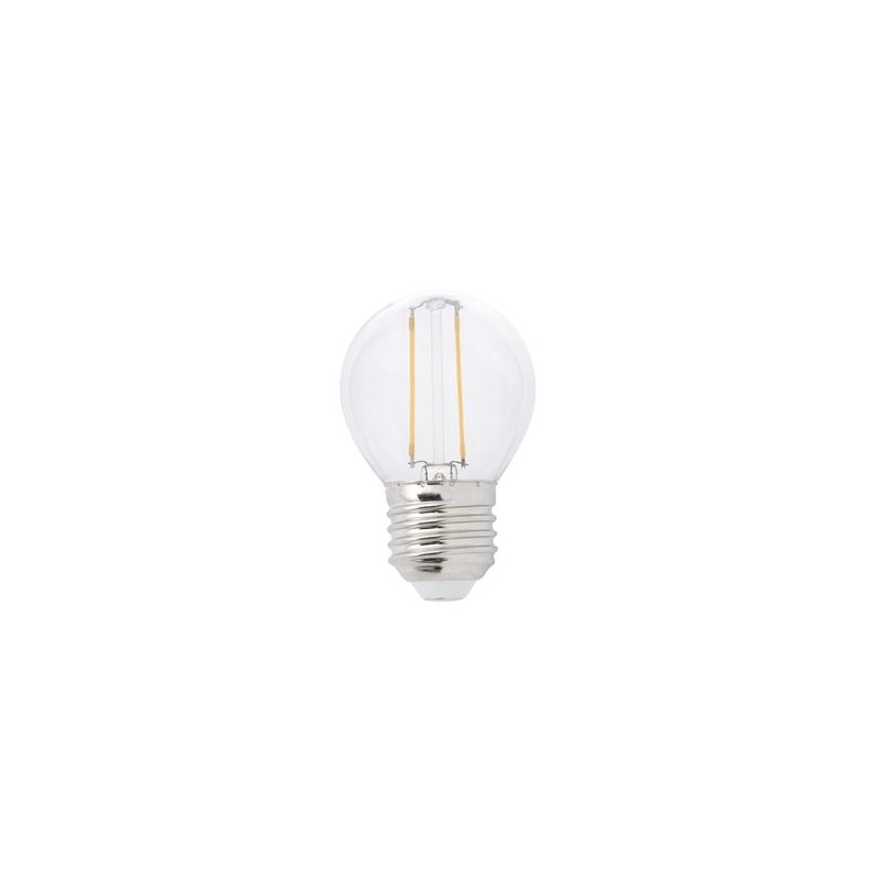 Ampoule G45 Filament E27 Led 2W 2700K FARO 17417