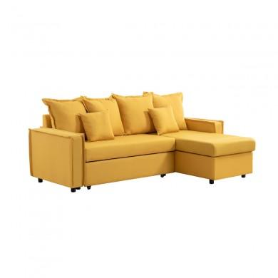 Canapé d'angle réversible L200Pip Jaune SA_L200PIPTJAU L200PIPTJAU Canapé d'angle réversible L200Pip Jaune L200PIPTJAU