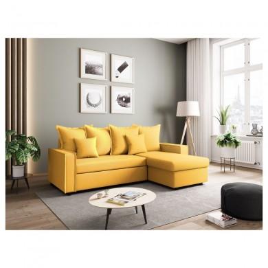 Canapé d'angle réversible L200Pip Jaune SA_L200PIPTJAU L200PIPTJAU Canapé d'angle réversible L200Pip Jaune L200PIPTJAU