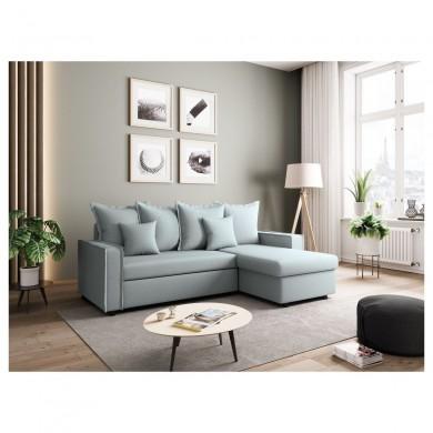 Canapé d'angle réversible L200Pip Bleu Clair SA_L200PIPTBLC L200PIPTBLC Canapé d'angle réversible L200Pip Bleu Clair L200PIPTBLC