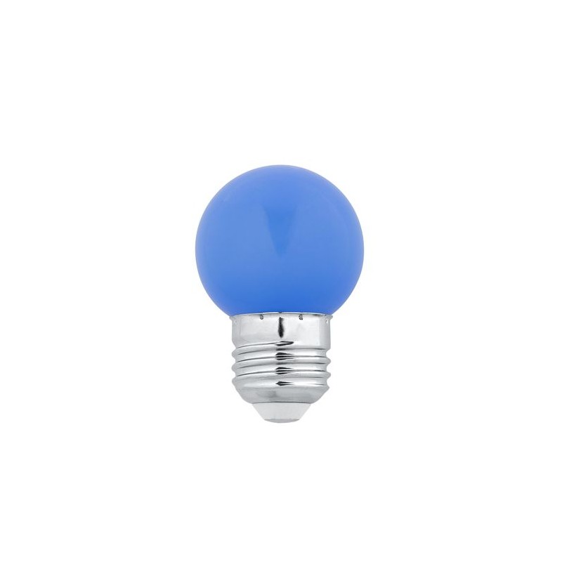 Ampoule G45 BLEU E27 1W Led FARO 17472