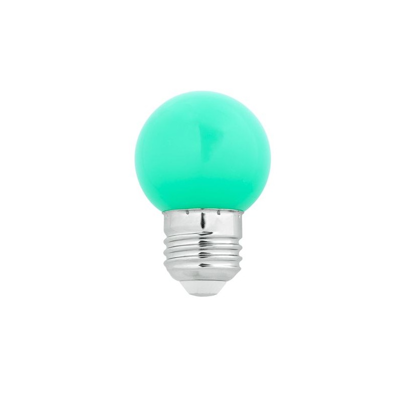 Ampoule G45 Vert E27 1W Led FARO 17473